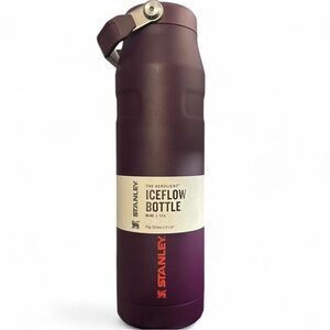 Stanley IceFlow Bottle in Deep Purple with Flip Straw